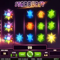 Betinia - Starburst Slot Game - Expanding Wilds Casino